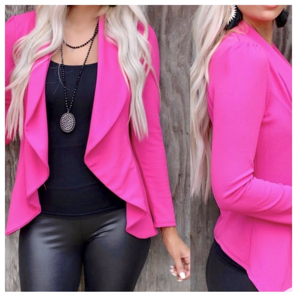 ShopEvelynne Jackets & Blazers - Fabulous draped open Jacket